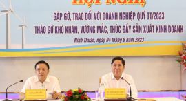UBND tỉnh Ninh Thuận: Gặp mặt, đối thoại doanh nghiệp